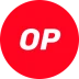 Optimism (OP) logo
