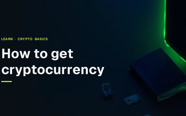 The guide title over a dark navy scene with a hardware wallet, steel plate, and padlock lit by lime green accents.