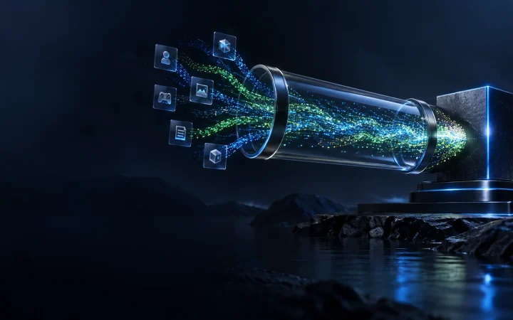 Offchain tunnel activity converging on a blockchain settlement block.