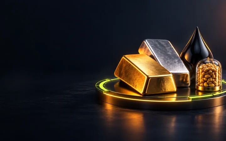 Gold, silver, energy and agricultural commodities rest on a shared tokenisation rail.