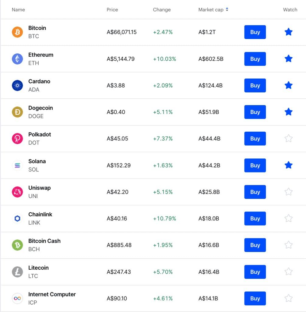 coinbase cryptocurrency