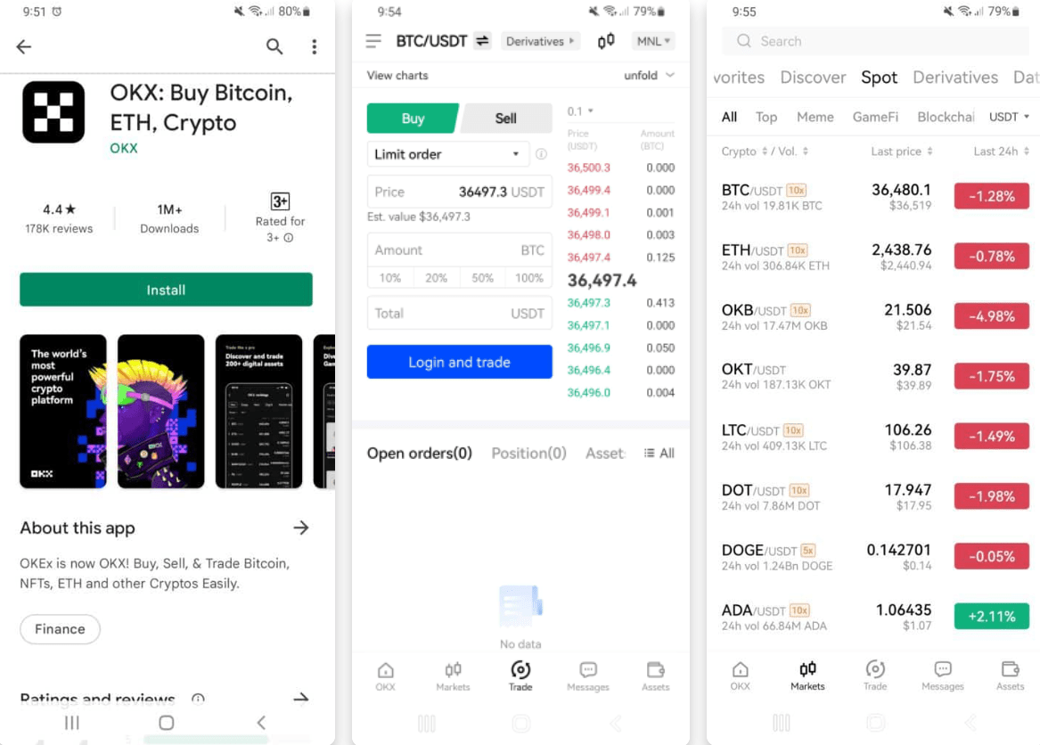 OKX 移动应用程序